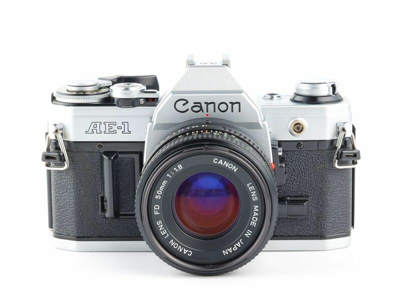 06722cmrk Canon AE-1 + New FD 50mm F1.8 MF一眼レフカメラ FDマウント