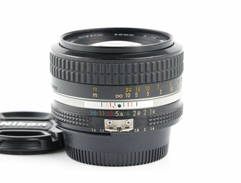 06778cmrk Nikon Ai NIKKOR 50mm F1.4 単焦点 標準レンズ Fマウント