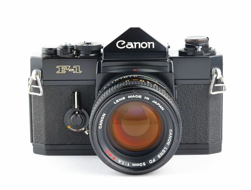 06926cmrk Canon F-1 + FD 50mm F1.4 S.S.C. MF一眼レフ フィルムカメラ