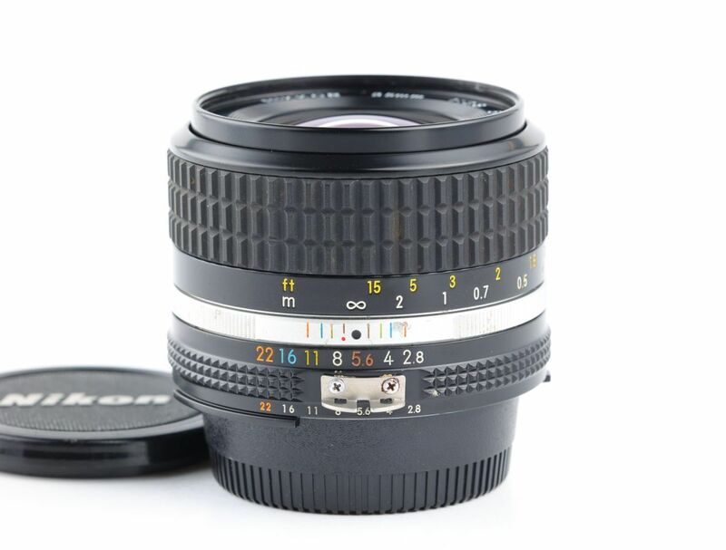 06855cmrk Nikon Ai NIKKOR 35mm F2.8S Ai-S 単焦点 広角レンズ Fマウント