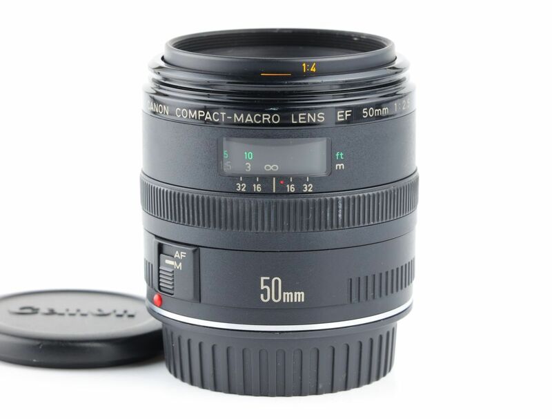 07114cmrk Canon COMPACT-MACRO LENS EF 50mm F2.5 単焦点 マクロレンズ EFマウント