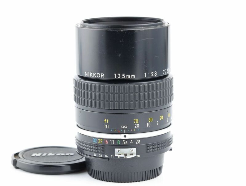 07162cmrk Nikon Ai NIKKOR 135mm F2.8 単焦点 中望遠レンズ Fマウント