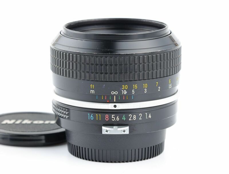 07165cmrk Nikon New NIKKOR 50mm F1.4 非Ai 単焦点 標準レンズ Fマウント