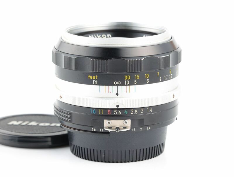 07208cmrk Nikon NIKKOR-S Auto 50mm F1.4 Ai改 単焦点 標準レンズ Fマウント