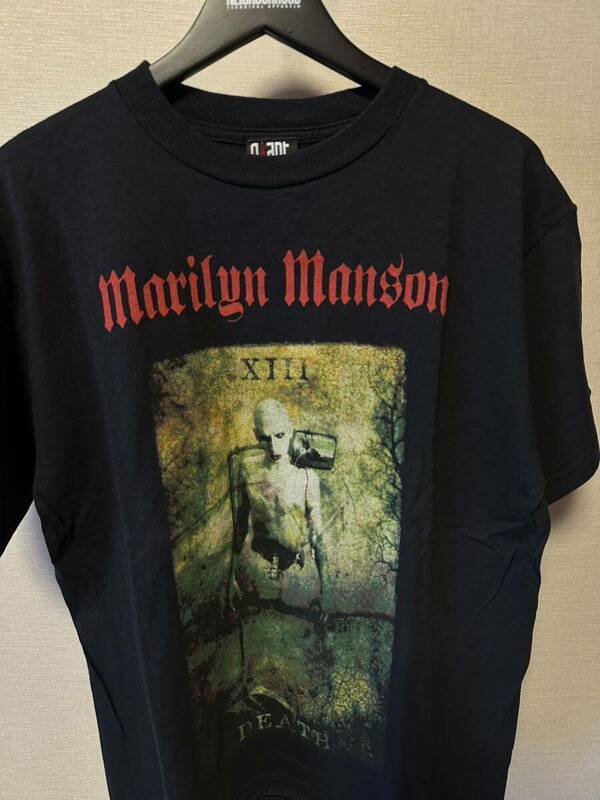 00 marilyn manson マリリンマンソン ロック バンドTシャツ ヴィンテージ ビンテージ METALLICA pushead メタリカ コピーライト 80 90