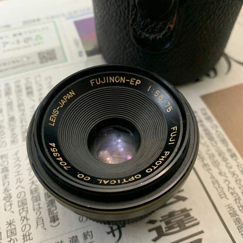 富士フィルム FUJINON-EP 75mm F5.6 ケースはtakumar 35/35