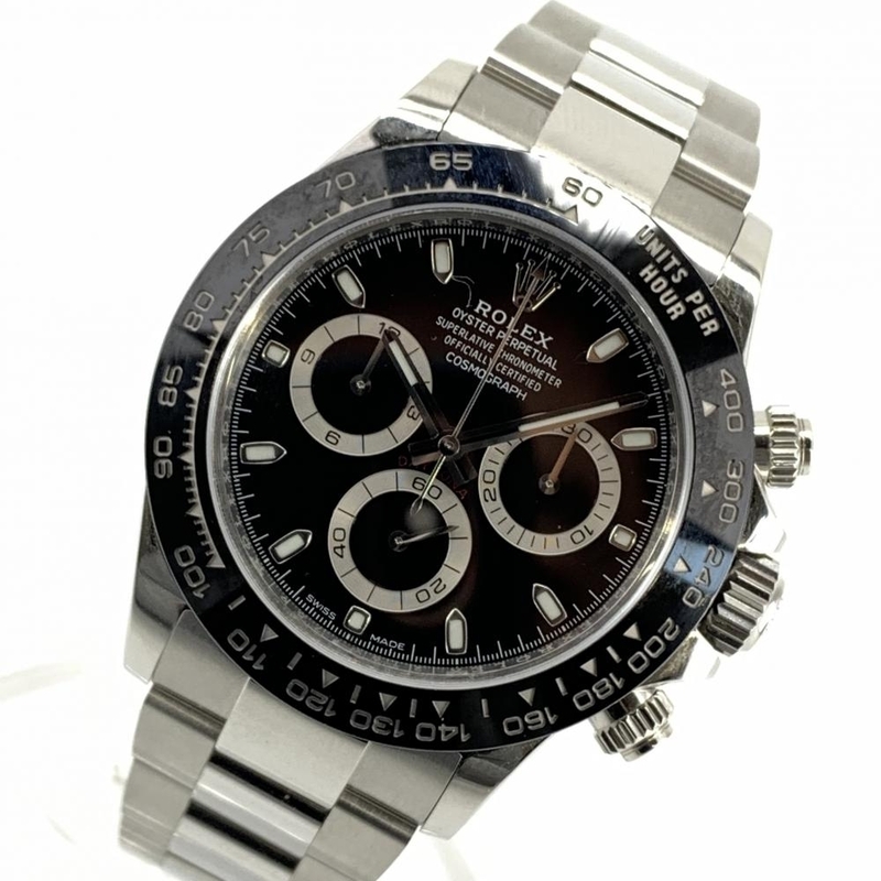 ROLEX ロレックス 116500LN コスモグラフ デイトナ ランダム ブラック SS 自動巻き 黒文字盤 黒ベゼル メンズ 腕時計 管理YI37666