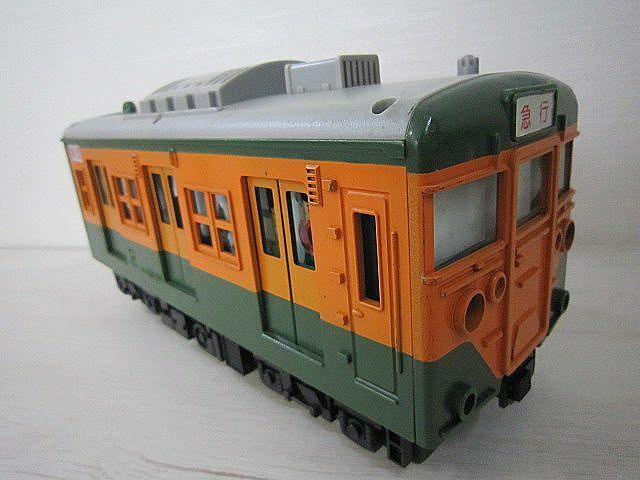 昭和レトロ 増田屋　MASUDAYA CORP 電車車両 プラスチック製【ジャンク／部品取り】YO5065SAI【送料無料／匿名配送】