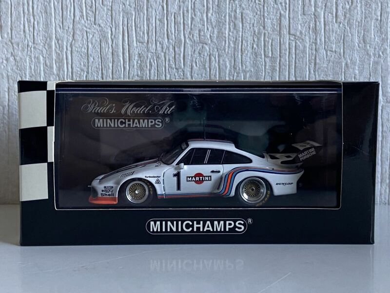 ミニチャンプス 1/43 ポルシェ 935 マルティーニ #1 1976 MINICHAMPS Porsche ADAC 1000km Stommelem Schurti MARTINI