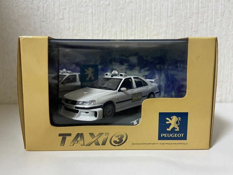 アオシマ スカイネット 1/43 タクシー3 プジョー 406 AOSHIMA SKYNET TAXI3 PEUGEOT