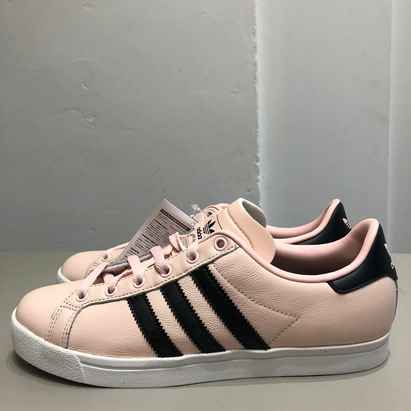 新品タグ付き adidas Originals アディダス オリジナルス スニーカー COAST STAR W EE6204 薄ピンク ブラック 24.5cm レディース シューズ 