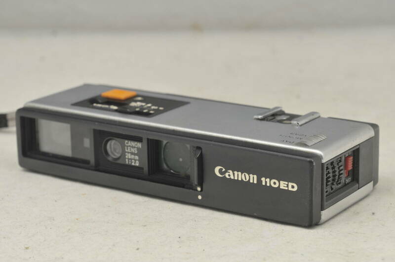 Canon 110ED キヤノン シルバー 110 フィルム カメラ 26mm 1:2.0 ★ 現状品 ★ 人気 ★ 希少 ★