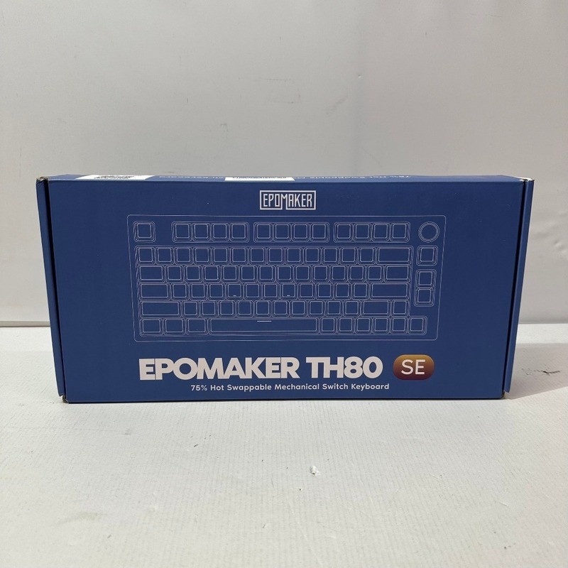 05w01659 EPOMAKER ワイヤレスキーボード PC周辺機器 TH80 動作確認済 中古品