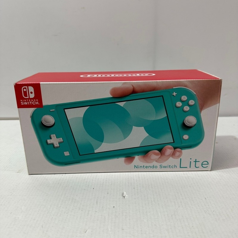 05w01668★1円~ NINTENDO Nintendo Switch Switch ターコイズ Lite 動作確認済み ゲームハード 中古品