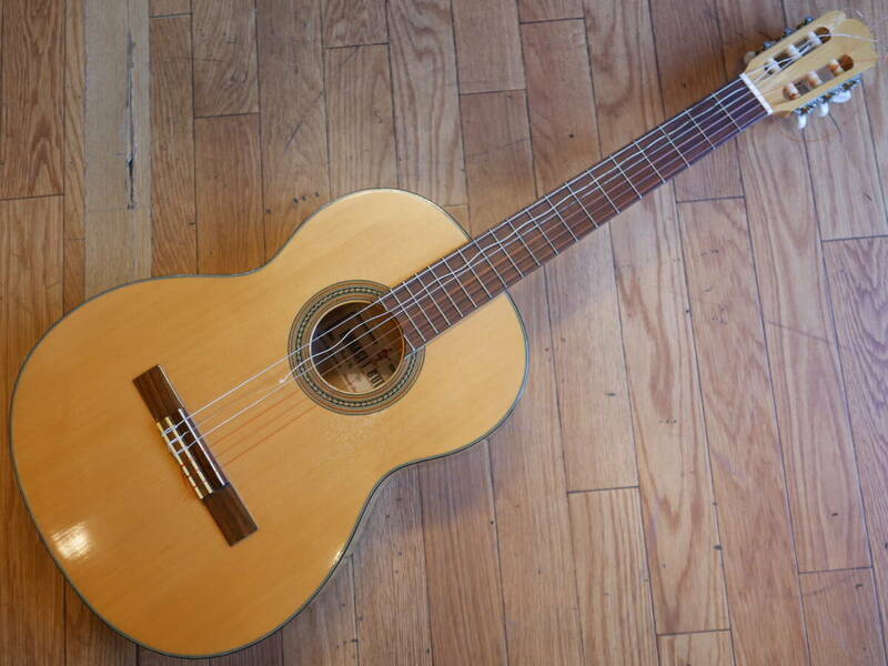◆珍品 OHHASHI GUITAR【model No.70】クラシックギター トップ単板 ハードケース付属 大橋ギター