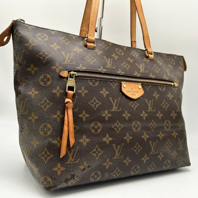 【鑑定品/人気】 ルイヴィトン LOUIS VUITTON モノグラム トートバッグ イエナPM ハンドバッグ M42268 レディース メンズ ビジネス レザー