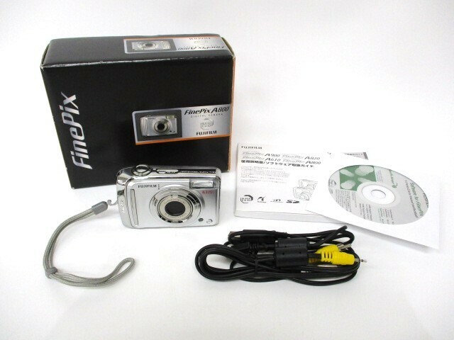 【5-99】美品 FUJIFILM フジフィルム Fine Pix A800 デジタルカメラ コンパクトカメラ 通電確認済み SDカード付