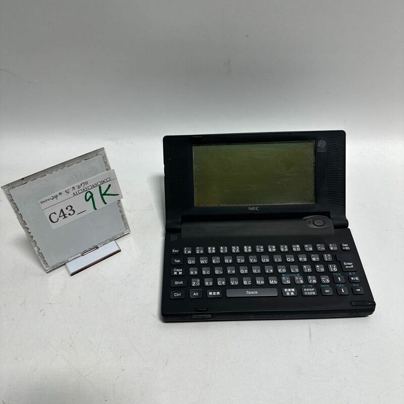 「C43_9K」NEC モバイルギア MC-CS13 WindowsCE ジャンク