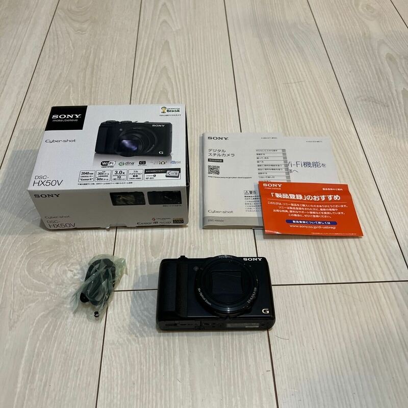1円スタート！SONY デジタルカメラ DSC-HX50V ソニー Cyber-shot コンパクトデジタルカメラ 