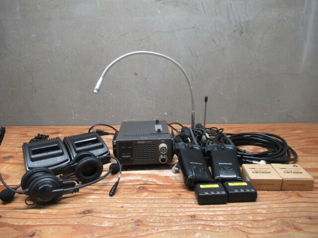 standard mics.jr スタンダード ミックスジュニア RP831 HX834 トランシーバー 急速充電器 三者同時通話無線 セット 管理6E0504B-F06