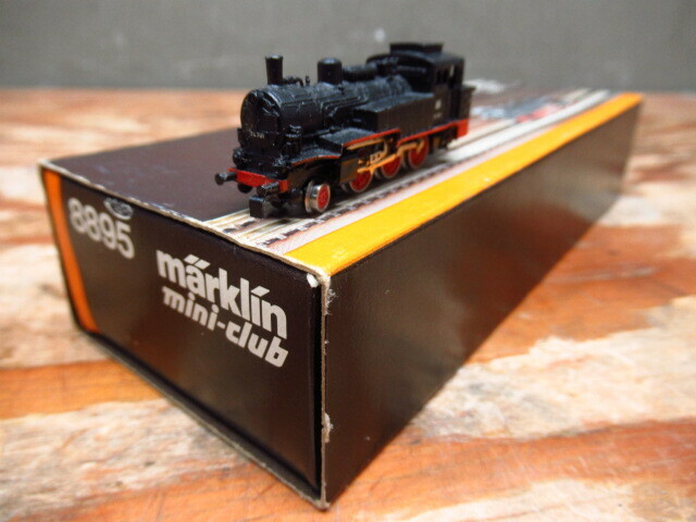 Marklin メルクリン mini-club ミニクラブ 8895 DB74型 タンク式蒸気機関車 Zゲージ 鉄道模型 元箱付き 管理6NT0504E-A01