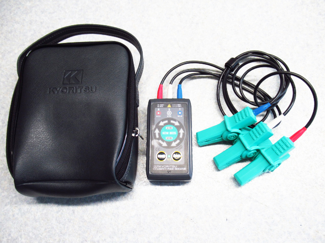 現状品 共立 KYORITSU KEW8035 非接触検相器 ケース 説明書付 管理6X0502I-D1