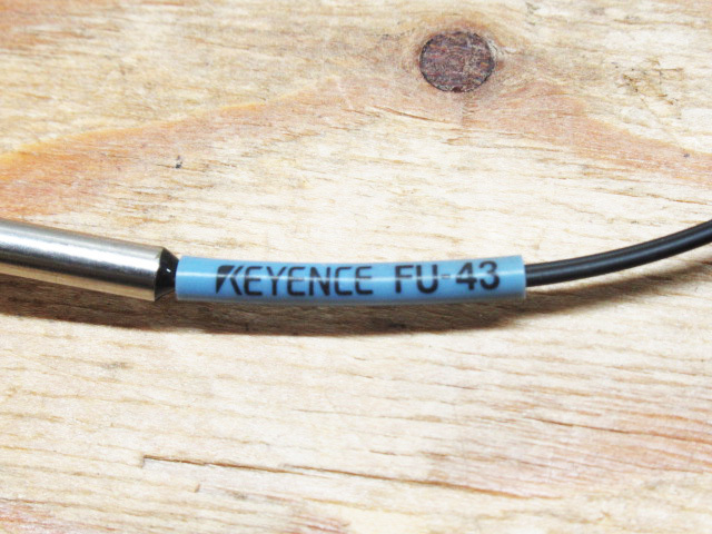 KEYENCE キーエンス FU-43 ファイバセンサ 2個セット 現状品 管理6Y0514S-YP