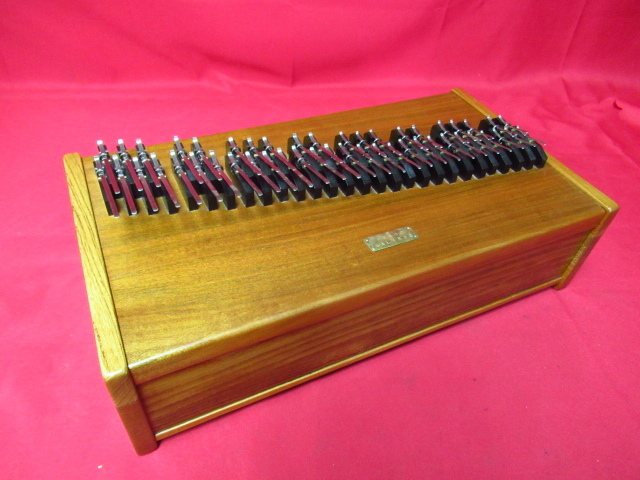 希少 PIANO KALIMBA ピアノカリンバ 楽器 48鍵 打楽器 定価約20万 管理6J0518A-F5