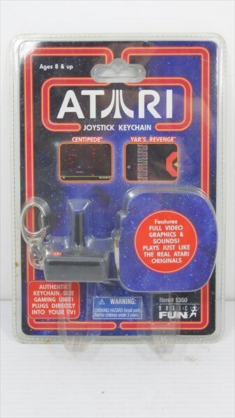 アタリ社 ATARI(アタリ) ジョイスティックキーチェーン type.A 2タイトル収録/レトロゲーム/テレビゲーム/ビデオゲーム [未開封品]