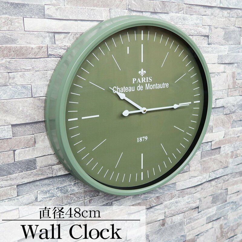 ウォールクロック 壁掛け時計 おしゃれ アンティーク アメリカン クロック レトロ ヴィンテージ 電池式 カフェ 店舗 ギフト BT-126