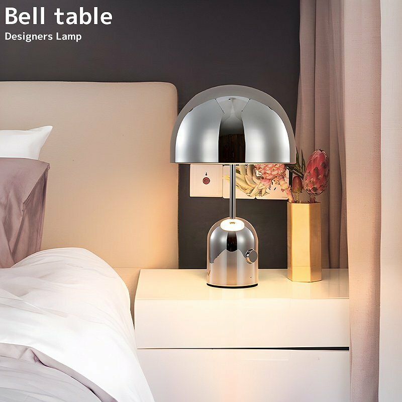 Bell Table ベルテーブルランプ デスクライト おしゃれ 北欧 明るい 間接照明 LED デザイナーズ照明 北欧照明 寝室 ホテル モダン DL-25SL