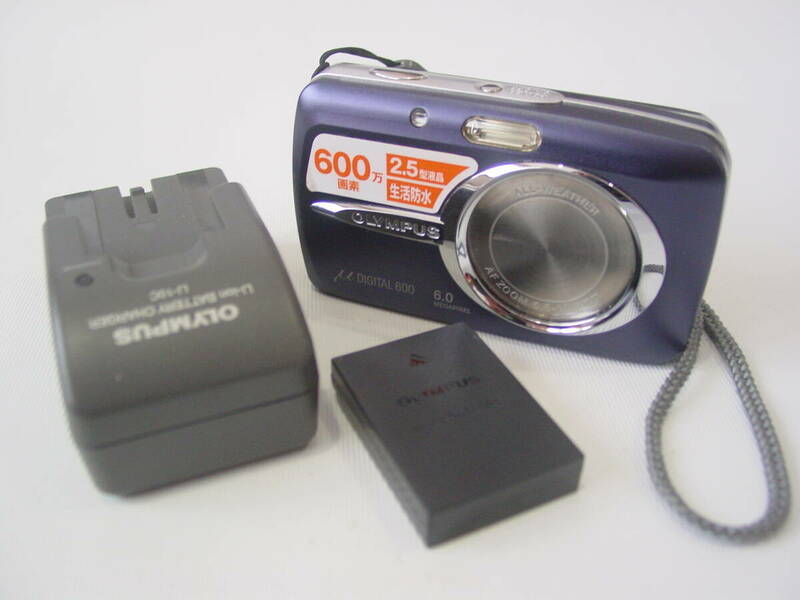 ★美品 OLYMPUS オリンパス μ DIGITAL 600 ミュー デジタル 600 デジタルカメラ