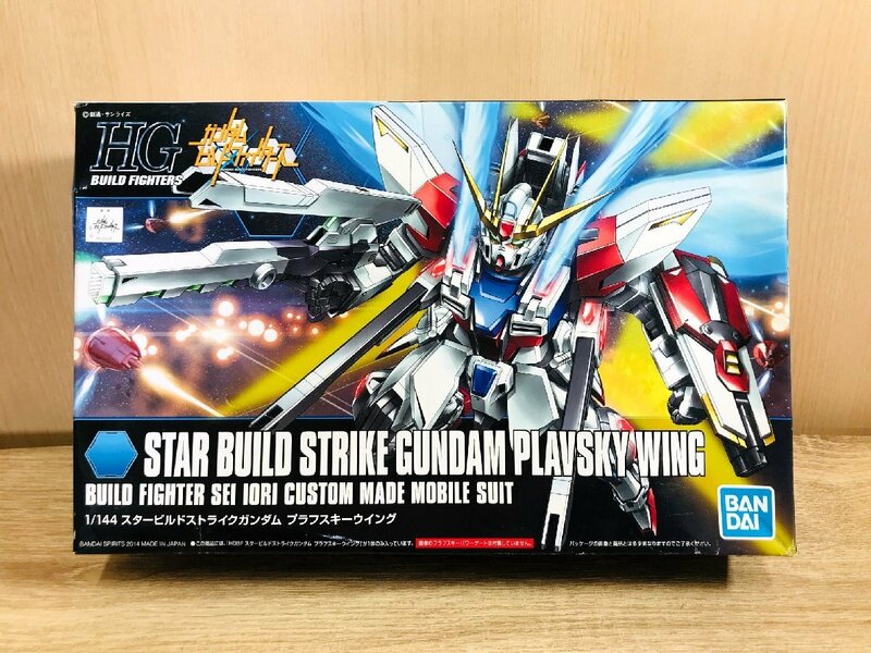 【未組立】BANDAI バンダイ 1/144 HG スタービルドストライクガンダム プラフスキーウイング ガンダムビルドファイターズ プラモデル