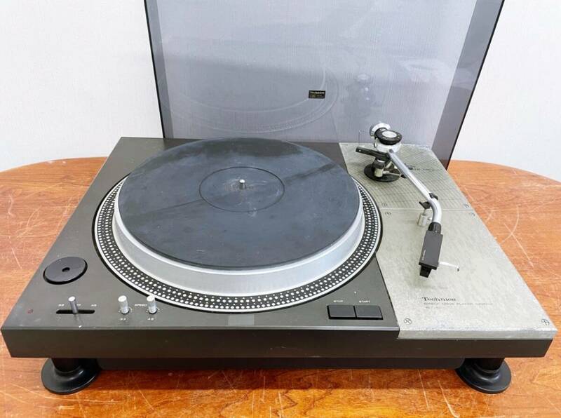 現状品 テクニクス Technics ターンテーブル SL-110 1972年 レコードプレーヤー 音響機器 通電確認済み 昭和レトロ 