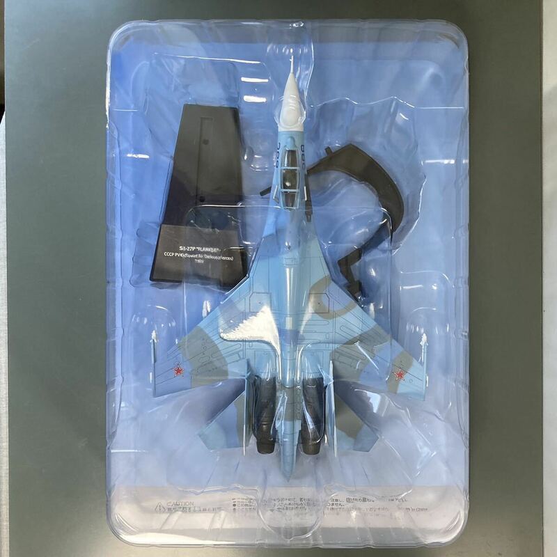 エアファイター コレクション Vol.04 1/100ソビエト連邦空軍 Su-27P フランカー 【ブリスター未開封品】アシェット