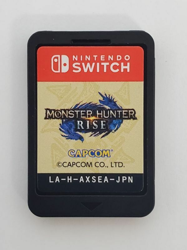 SE3051-0504-37 【中古】 任天堂 Nintendo Switch ゲームソフト MONSTER HUNTER RISE モンスターハンターライズ ゲームソフトのみ