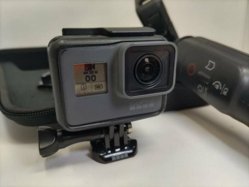 GoPro Hero5 Black CHDHX-501 純正 専用 ジンバル Karma Grip AGIMB-004 セット 撮影連動 完全手ぶれ補正 4K 30fps
