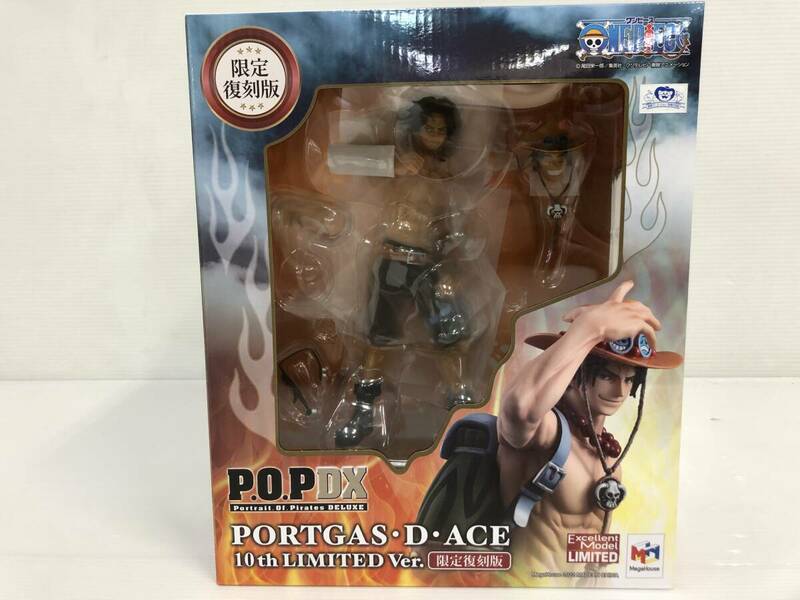 ◆ONE PIECE ワンピース P.O.P DX　ポートガス・D・エース　10th LIMITED Ver.　未開封品 syop074874
