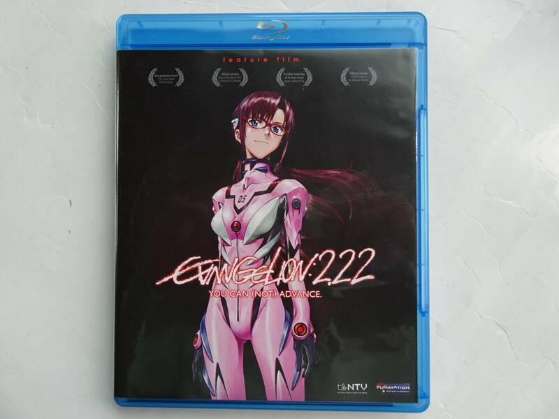 北米版　evangelion2.22 you can(not)advance Blu-ray ヱヴァンゲリヲン新劇場版