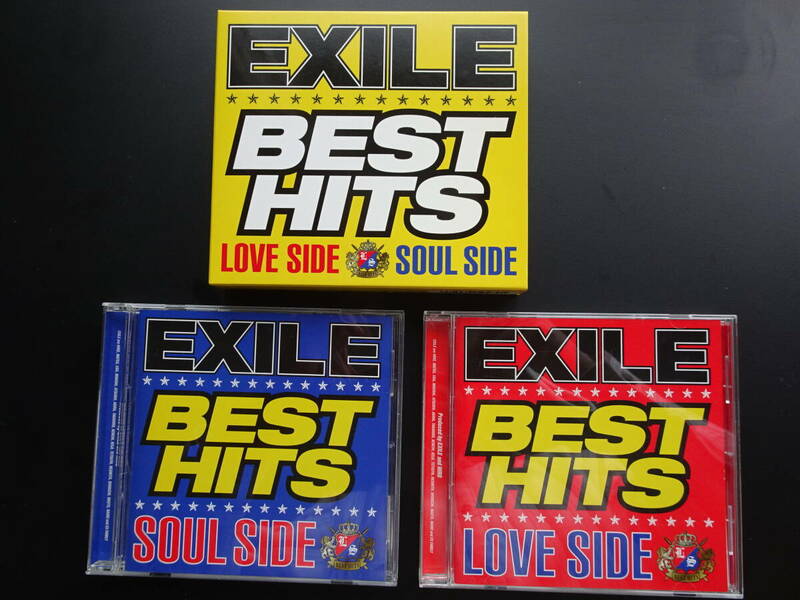 CD　EXILE　BEST HITS LOVE SIDE／SOUL SIDE　2枚組