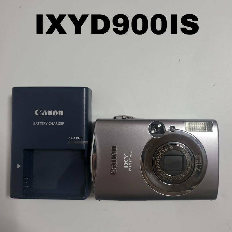 『超美品』Canon デジタルカメラ IXY (イクシ) DIGITAL 900 IS IXYD900IS シルバー