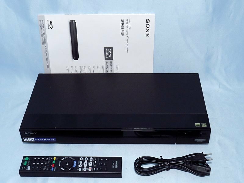 ◆ SONY BDZ-FBW2000 ソニー 4Kチューナー内蔵Ultra HD ブルーレイ/DVDレコーダー ◆