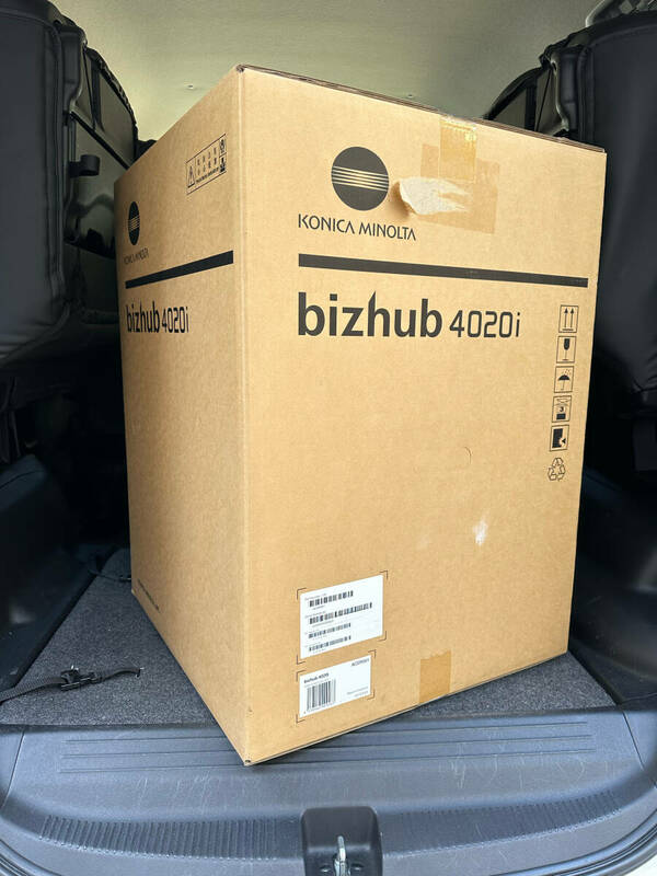 【未開封・未使用品】コニカミノルタ bizhub 4020i モノクロレーザー A4サイズ 複合機 プリンター ファックス スキャナー