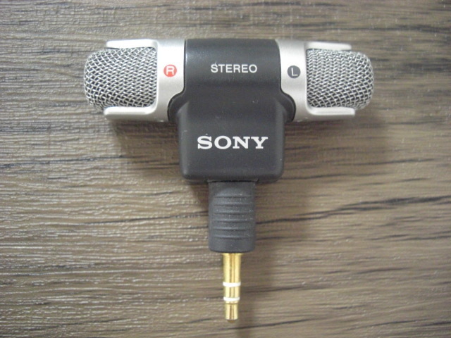 ◆SONY◆ECM-DS70P◆ ELECTRET CONDENSER MICROPHONE◆ ソニー集音コンデンサーマイク◆