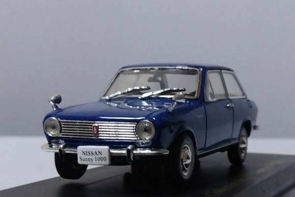 ★日産　サニー1000（1966）　　　1/43アシェット日産名車コレクション★