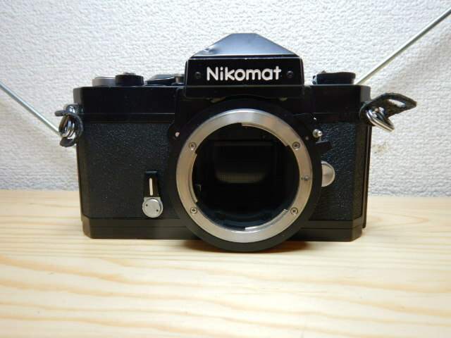 Nikon ニコン Nikomat 一眼レフフィルムカメラ FT　黒ボディ 　ジャンク