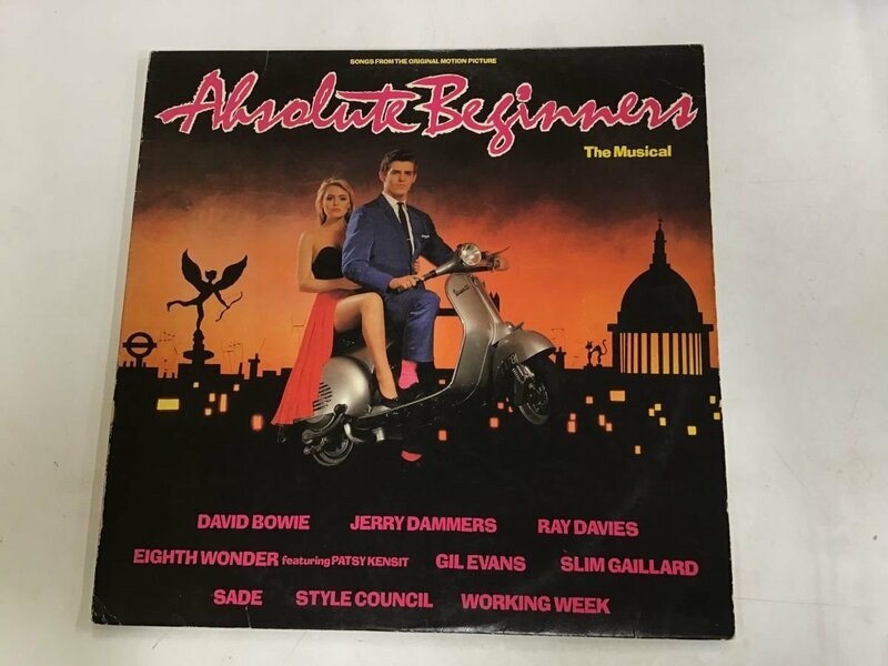 LP / V.A(DAVID BOWIE/SADE/STYLE COUNCIL) / ABSOLUTE BEGINNERS THE MUSICAL OST / US盤 [0297RS]