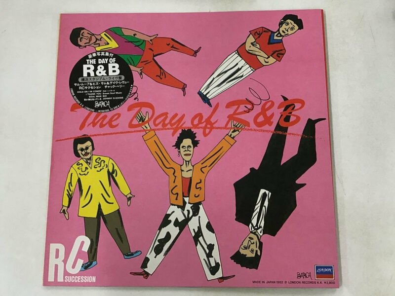 美品 LP / RCサクセション/CHUCK BERRY / THE DAY OF R&B [0474RS]