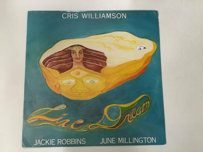 美品 LP / CRIS WILLIAMSON/JACKIE ROBBINS/JUNE MILLINGTON / LIVE DREAM / 未開封/US盤 [0933RS]