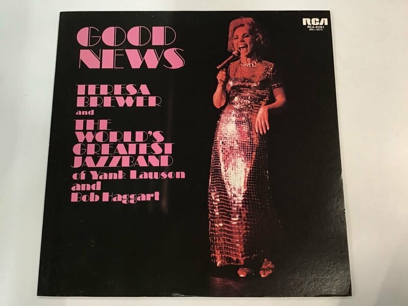 LP / TERESA BREWER AND THE WORLDS / GOOD NEWS [0818RS]